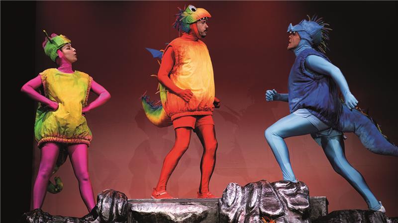 Mit „Furzipups, der Knatterdrache“ dürfte Kinderlachen im Stadeum gewiss sein.