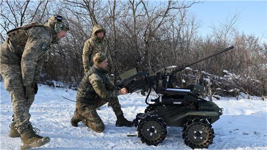 Mit Gegenangriffen bremst die ukrainische Armee den russischen Vormarsch. (Archivbild)