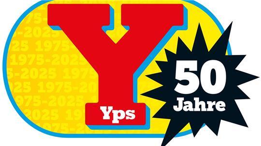 Mit Gimmick: „Yps“ wird 50. 