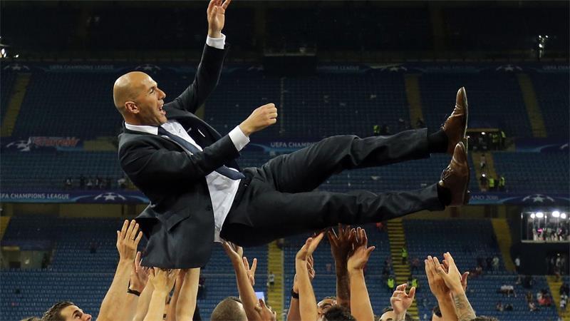 Mit Real Madrid feierte Zidane als Trainer eine Reihe von Triumphen. (Archivbild)