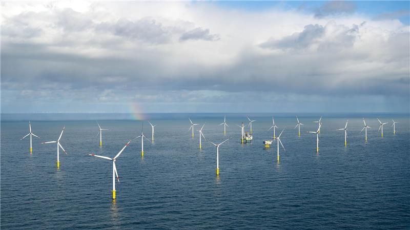 Protest gegen „Riesen-Klimakiller“ - EWE liefert Borkum-Gas Mit Strom von dem Windpark Riffgat will One-Dyas seine Bohrplattform für die Erdgasproduktion betreiben. (Archivbild)