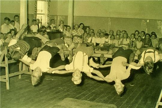 Mit Turnen und Ballspielen fing die 100-jährige Vereinsgeschichte des MTSV an.