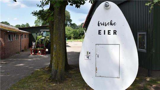 Mit Videoüberwachung gegen Eierdiebe: Digitale Kontrolle der SB-Stände hilft den Betreibern, die Diebstähle zu reduzieren.