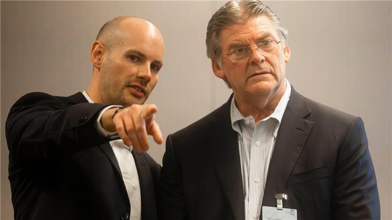 Mit dabei war Northvolt-Deutschlandchef Nicolas Steinbacher.