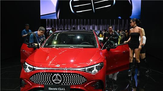 Mit dem CLA will Mercedes in China seine Produktoffensive starten. 