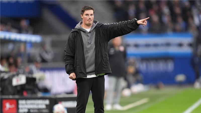 Mit dem HSV im Aufwärtstrend: Cheftrainer Merlin Polzin. (Archivbild)