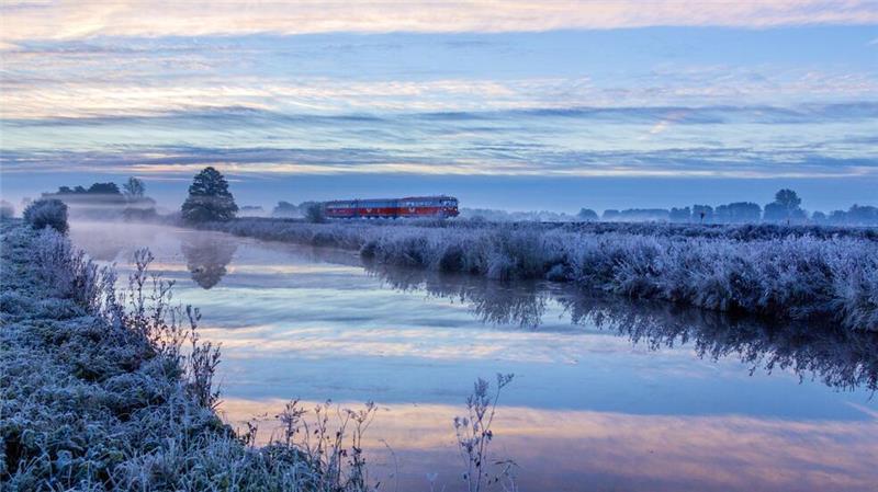 Mit dem Moorexpress zum Kunsthandwerkermarkt in Worpswede Mit dem Moorexpress nach Worpswede.