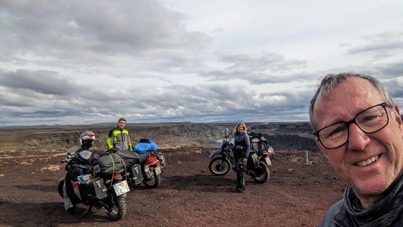Mit dem Motorrad durch Island: Familie Gillen war drei Wochen in dem Inselstaat auf Tour.