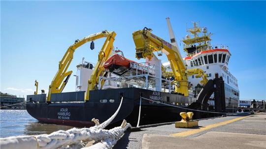 Mit dem Schiff soll die Nordsee vermessen werden. (Archivfoto)