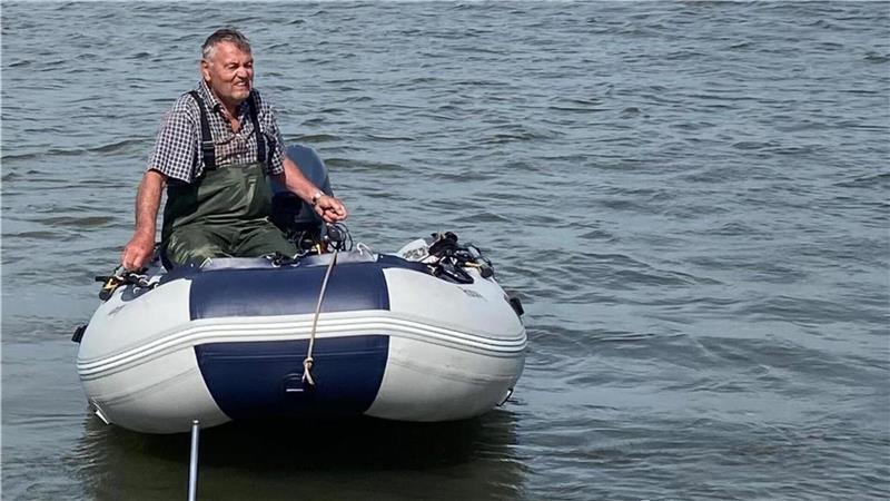 Mit dem Schlauchboot über die Nordsee: Eine verrückte Reise nach Helgoland Mit dem Schlauchboot hat Horst Wittenberg schon einige besondere Fahrten unternommen. Wasser übt auf ihn eine magische Anziehungskraft aus.