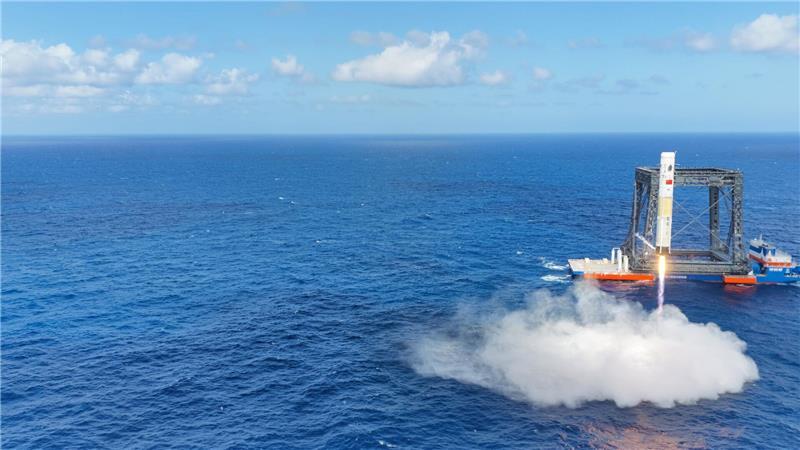 Mit dem Test machte China einen weiteren Schritt für seine Mondmission. 