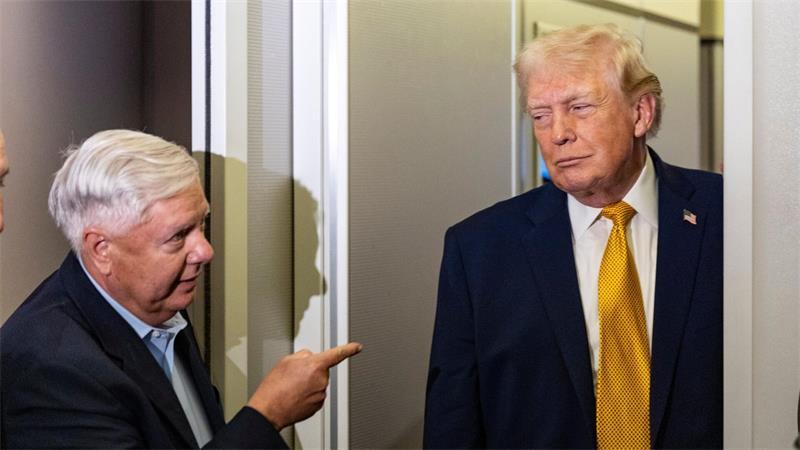 US-Senator und Trump-Freund Graham ist tot Mit dem US-Präsidenten verband Graham eine langjährige Freundschaft. (Archivbild)