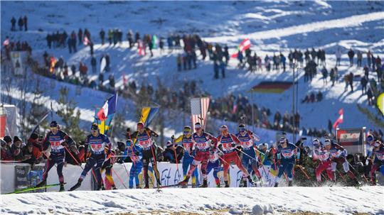 Mit der Staffel enden die Männer-Wettbewerbe in Hochfilzen.