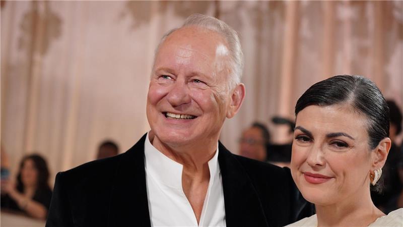 Schwedischer Hippie in Hollywood: Stellan Skarsgård wird 75 Mit der US-Amerikanerin Megan Everett hat Skarsgård zwei Kinder. Dazu kommen sechs mit seiner ersten Frau. (Archivbild)