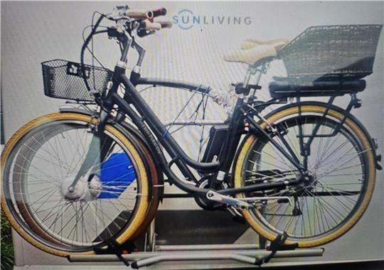 Mit diesem Fahrrad soll die Vermisste unterwegs sein.