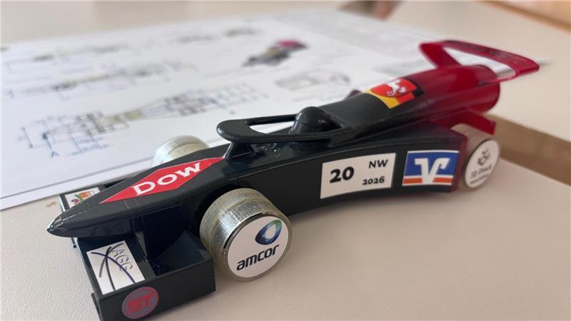 Mit diesem Modell gewannen die Speed Titans die Landesmeisterschaft Nord-West.