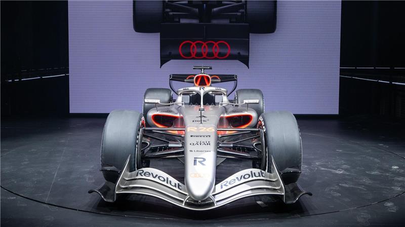 Mit diesem Rennwagen will Audi in der Formel 1 erfolgreich sein.
