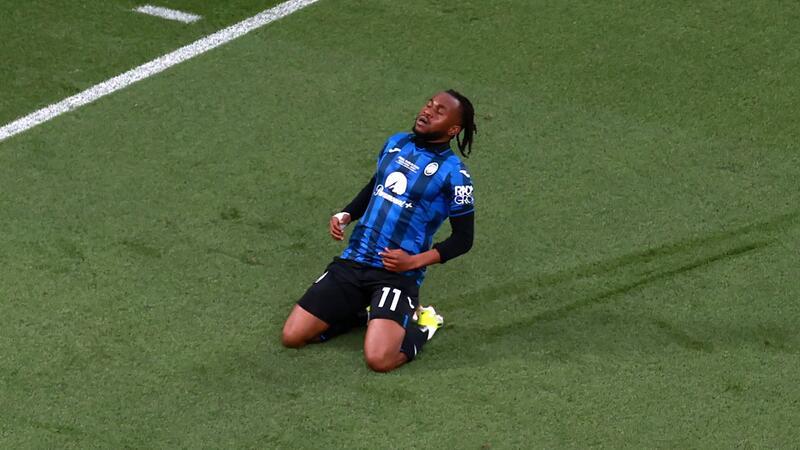 Leverkusens Triple-Traum platzt im Finale von Dublin Mit drei Toren Atalantas Matchwinner: Ademola Lookman.