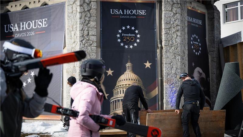 Mit einem „USA House“, das in einer Kirche untergebracht ist, gibt es einen Anlaufpunkt außerhalb der inneren Sicherheitszone.