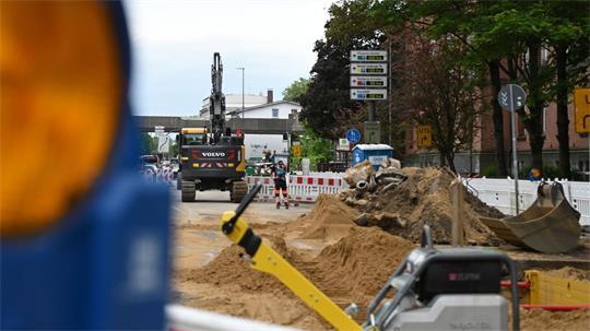 Mit einer besseren Baustellenkoordinierung will die CDU für flüssigeren Straßenverkehr sorgen. (Archivbild) 