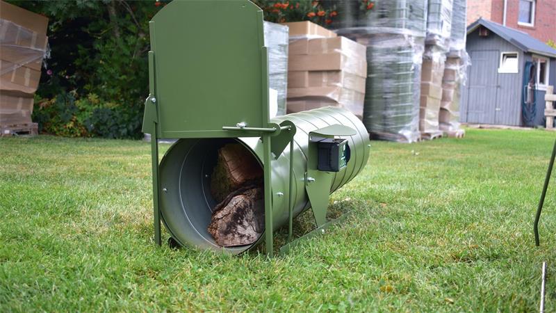 Mit einer solchen Lebendfalle jagt die Kreisjägerschaft Nutrias im Landkreis Stade. Die Tiere werden geködert, lebend gefangen und erst nach Signal beim Jäger von ihm erschossen.