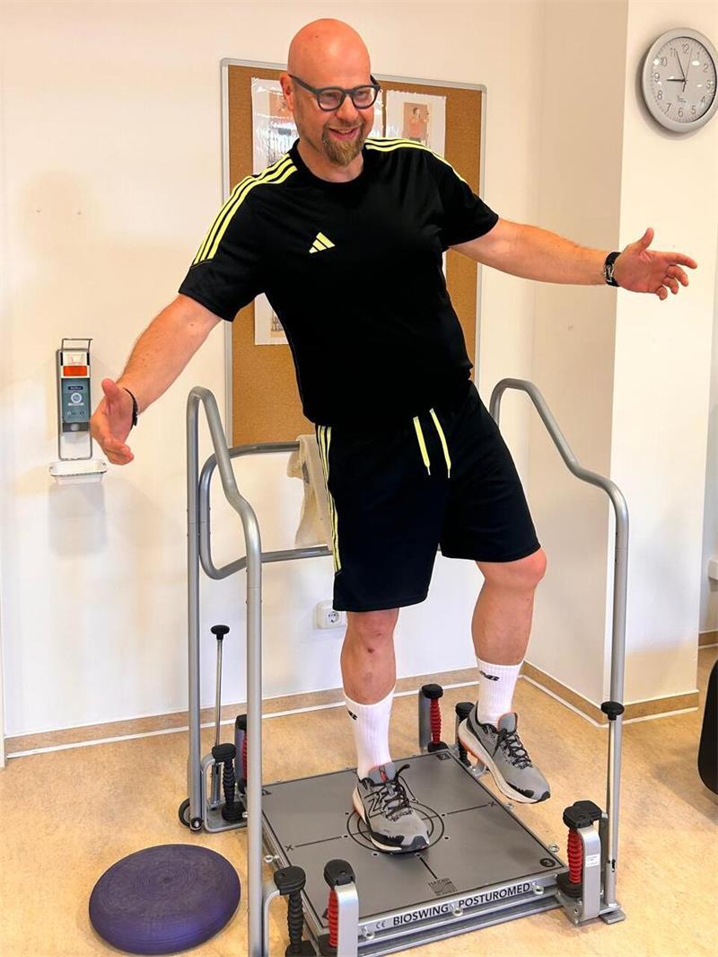 Mit gezieltem Training findet Hendrik Sievers den Weg zurück ins Leben.