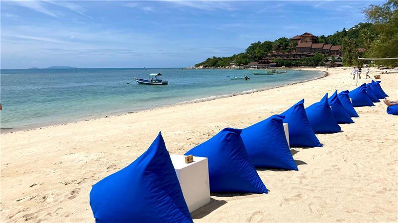 Thailand: Touristen mit Drohnen ausspioniert - Diebe gefasst Mit herrlichen Stränden lockt Koh Phangan Touristen aus aller Welt. (Archivbild)