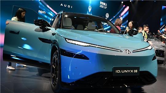 Mit in China entwickelten E-Modelle D.Unyx 08 will VW dort wieder Boden gutmachen. (Archivfoto)