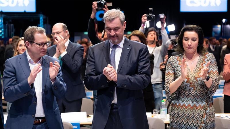 Mit seinem Prozent-Ergebnis dürfte Markus Söder nicht zufrieden sein.