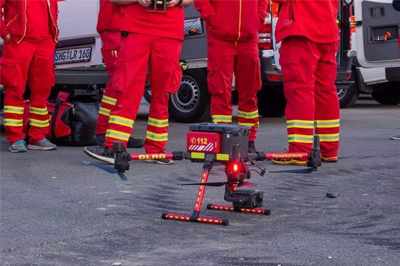 Mit solchen spendenfinanzierten Drohnen erkundeten die Wasserretter der DLRG die Lage in den überschwemmten Gebieten. Foto: DLRG