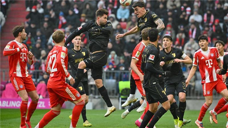 Mit viel Leidenschaft trat der FC Augsburg in München auf.