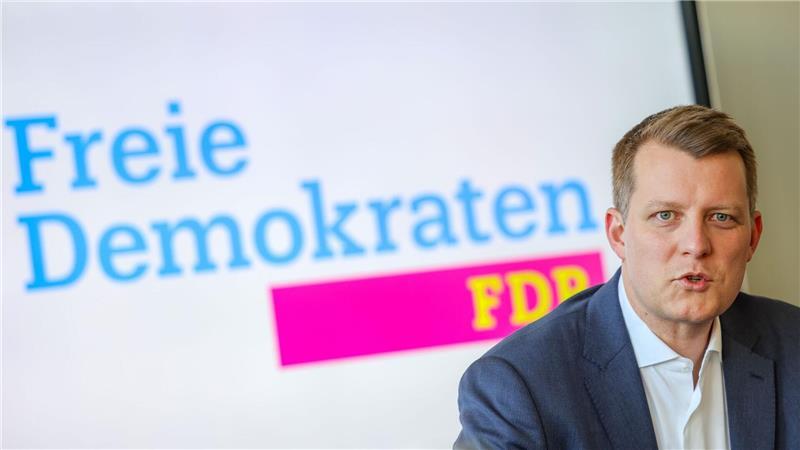 Mitbewerber Henning Höne ist nicht so bekannt wie Kubicki. (Archivbild)