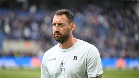 Mitch Kniat arbeitet in Zukunft nicht mehr für Arminia Bielefeld. (Archivbild)