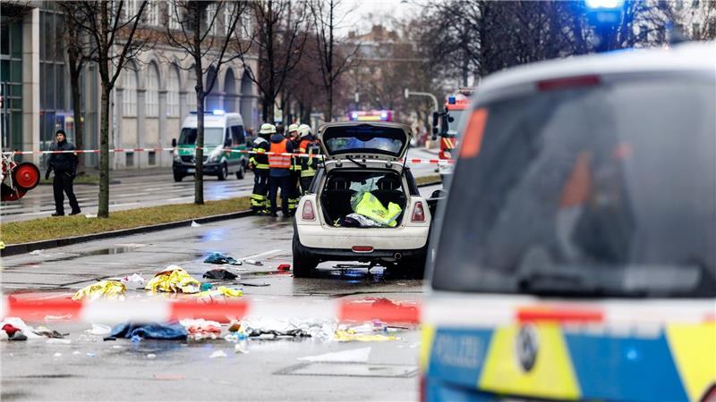 Mitte Februar war ein Auto in München in eine Menschengruppe gefahren. (Archivbild)