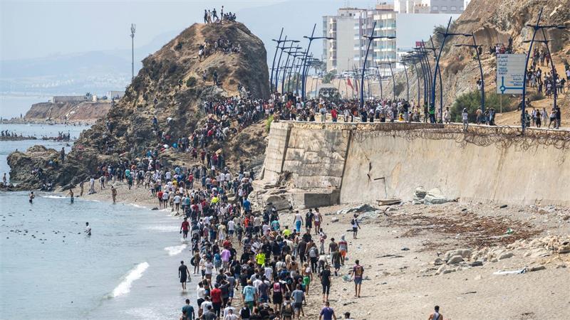 Mittlerweile hat der Großteil der Migranten Ceuta bereits wieder verlassen. (Archivbild)