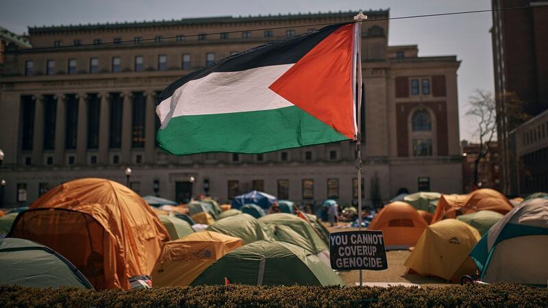 Mittlerweile protestieren Studierende und Hochschulpersonal an Universitäten in mehr als zwei Dutzend US-Bundesstaaten gegen den Gaza-Krieg.