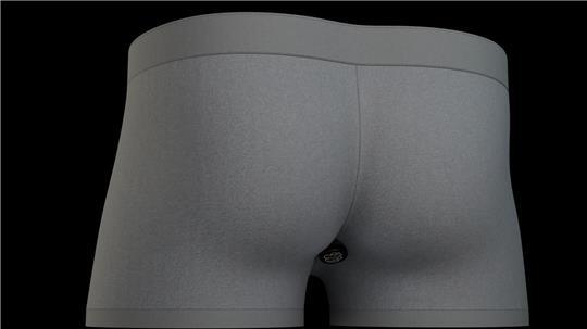 Modell der smarten Unterhose