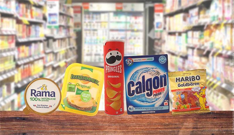 Mogelpackungen: Über diese fünf bekannten Produkte beschwerten sich Verbrauchen 2022 am meisten. Foto: Verbraucherzentrale Hamburg