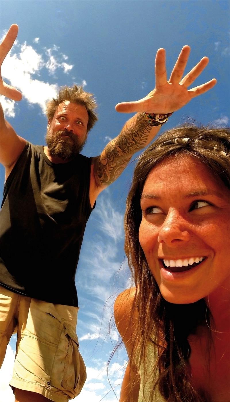 Moira Serfling und Tom Baetzel sind das Duo Nervling . Foto Baetzel/Serfling