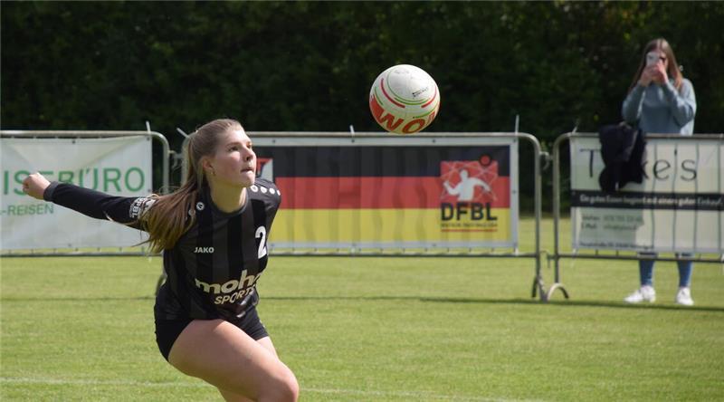 Monja Schlichting und der MTV Wangersen gehen selbstbewusst in den zweiten Spieltag.