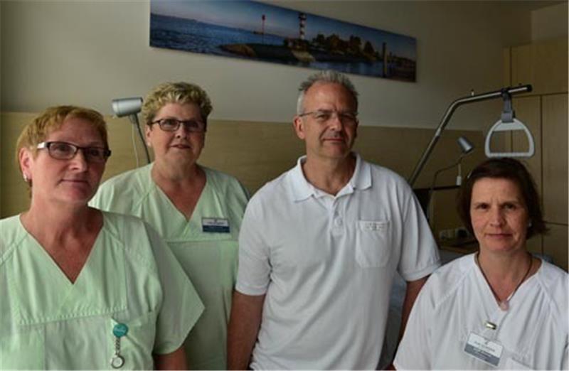 Morgen öffnen sie die Station für Geburtshilfe im Elbe Klinikum Stade ihre Türen für Besucher. Foto Beneke