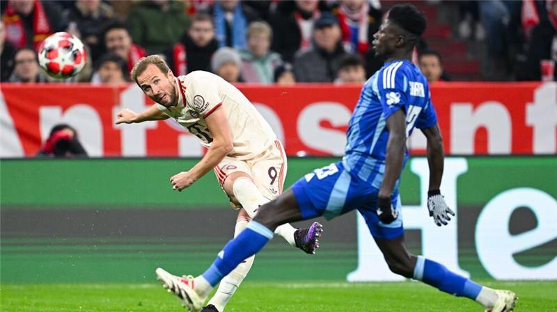 Münchens Harry Kane im Spiel gegen Bratislava.