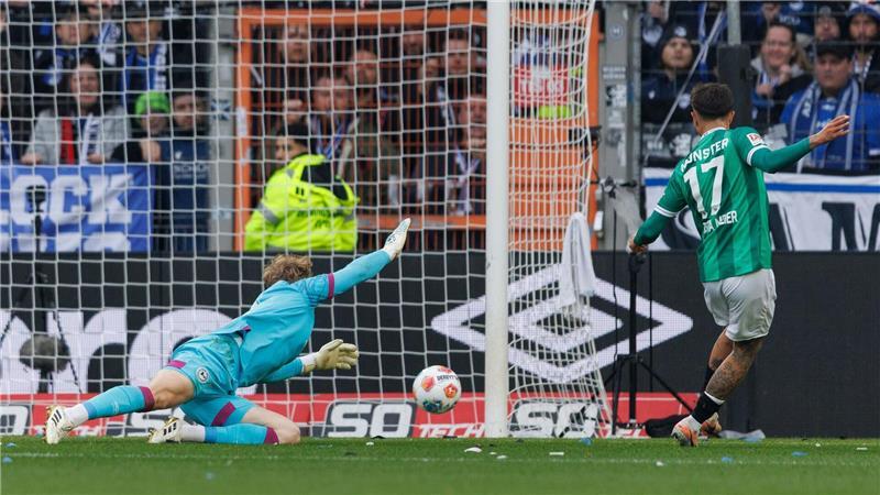 Münster schaffte den Ausgleich durch Batista Meier.