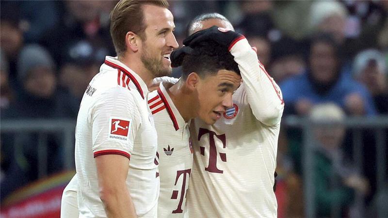 So wertvoll wie nie: Musiala soll FC Bayern prägen Musiala (M) war in Hamburg einmal mehr der überragende Spieler.