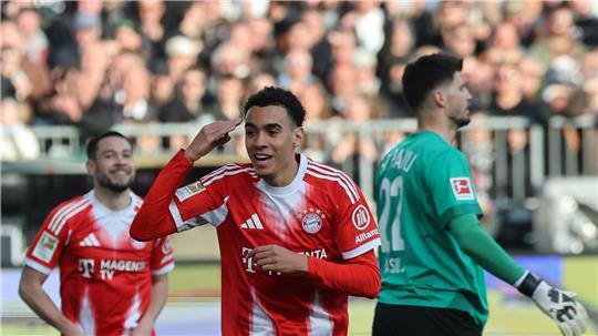 Musiala traf früh zum 1:0-Führungstor.