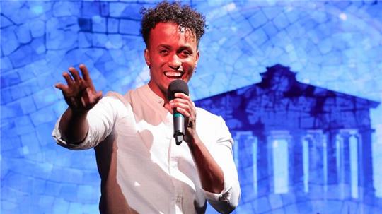 Musicalstar Benét Monteiro spielt die Titelrolle im Disney-Musical „Hercules“.