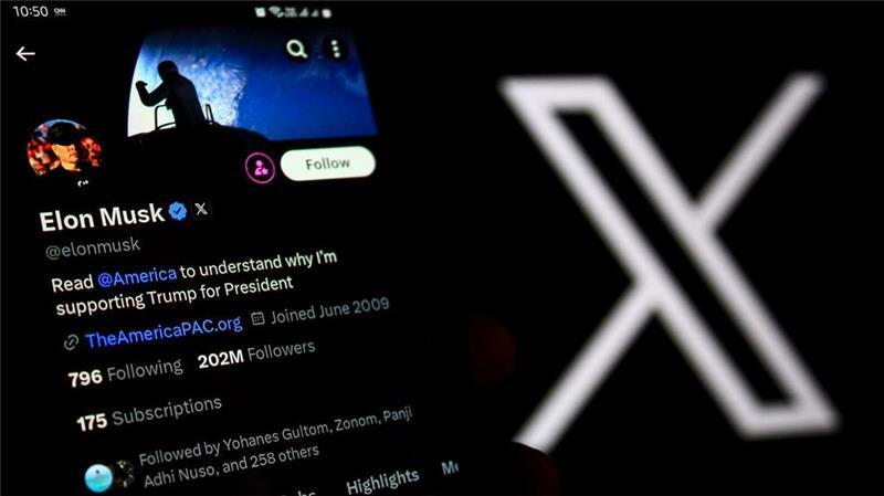 AfD-Fan Elon Musk sorgt für Unruhe im deutschen Wahlkampf Musk hat auf der eigenen Plattform mehr als 200 Millionen Follower. (Archivbild)