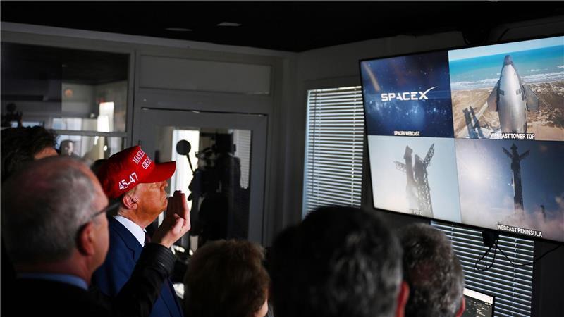 Europas Raumfahrt unter Trump 2.0: Zwischen Angst und Chance Musk ist mittlerweile ein enger Vertrauter Trumps. (Archivbild)