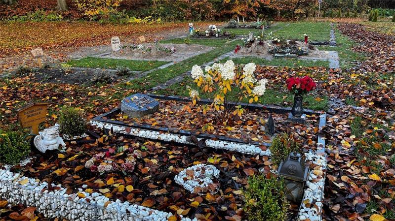 Muslimisches Gabfeld auf dem Friedhof in Stade-Campe.