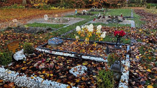 Muslimisches Gabfeld auf dem Friedhof in Stade-Campe.